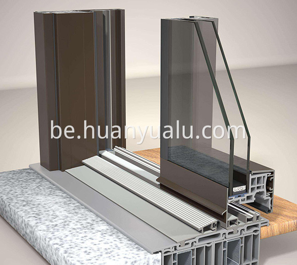 windows and doors aluminum profile